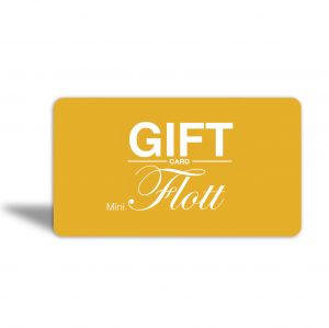 Gift Card Mini Flott für Inneneinrichtung